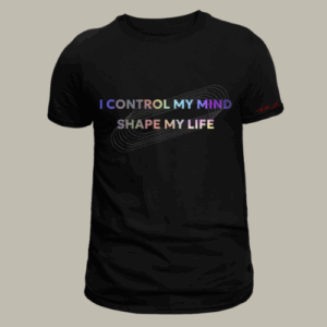 "I Control My Mind" Lyric Tee – Black