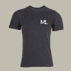 Twisted Black ML Logo Tee – Women’s Fit | Mike Lee Collection